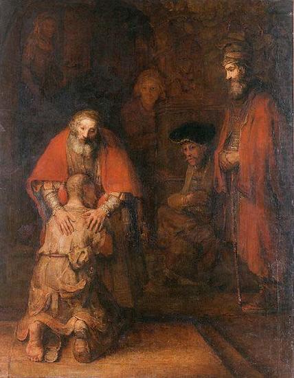 REMBRANDT Harmenszoon van Rijn The Return of the Prodigal Son china oil painting image